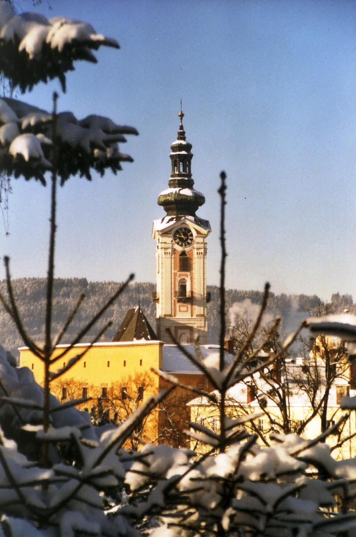 Hotel Zum Goldenen Hirschen Freistadt Dış mekan fotoğraf